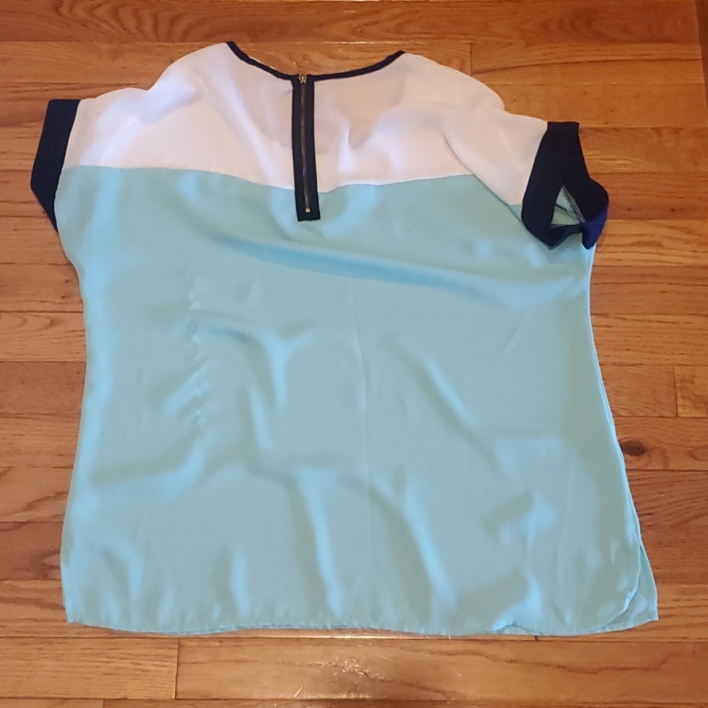Color Block Blouse - Picture 2 of 2